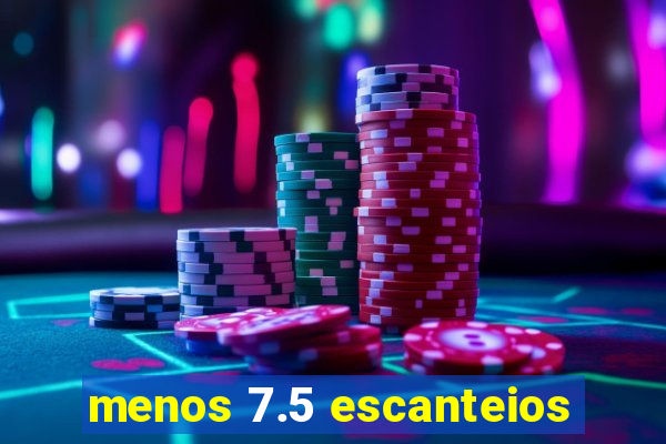 menos 7.5 escanteios